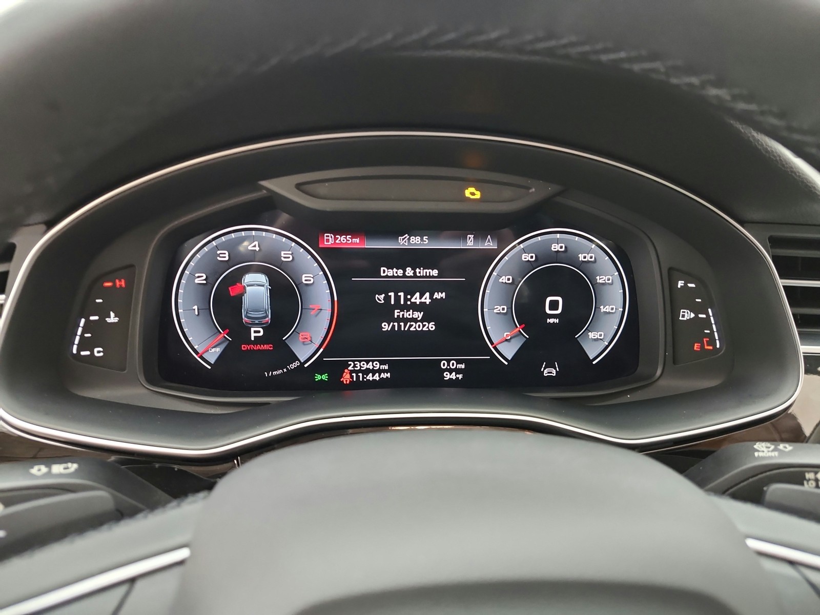 Used 2023 Mythos Black Metallic Audi Premium image 12