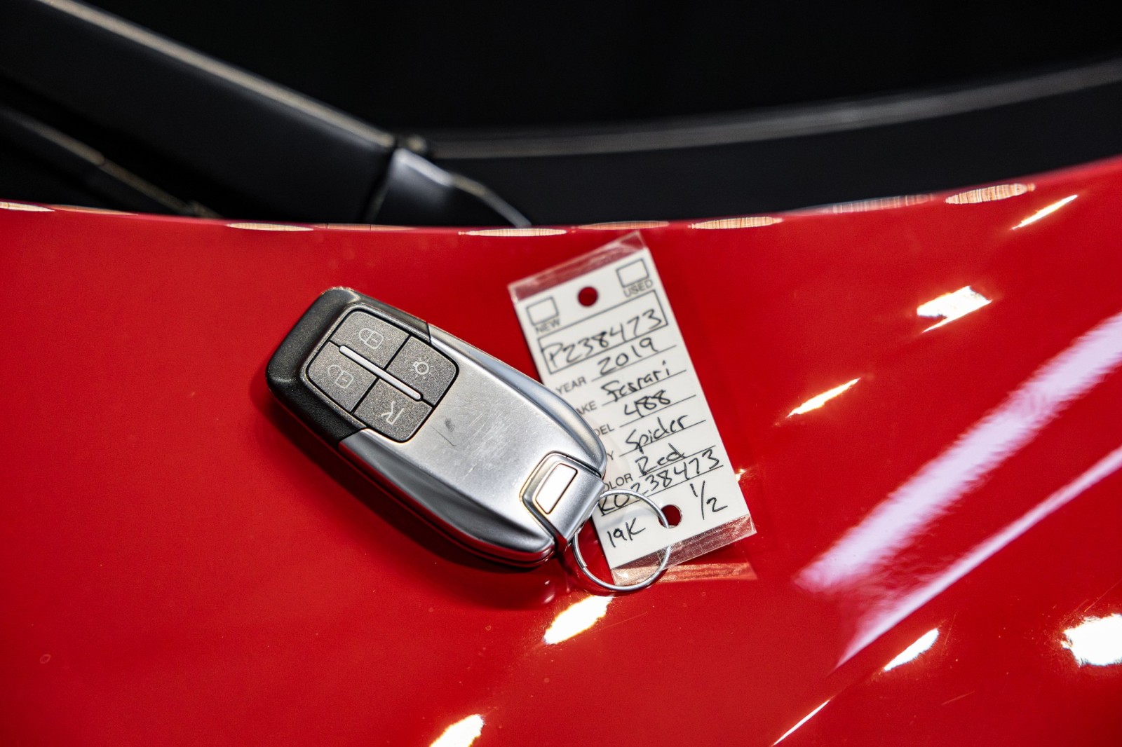 Used Car 2019 Ferrari 488 Spider  - Rare Passenger Display - Racing Seats - Front Lift - Full Ppf For Sale Under $290,000 In Boerne, Texas