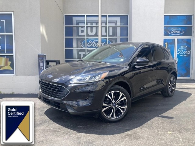 Black 2022 Ford Escape SE AWD SUV / Crossover All-Wheel Drive Automatic