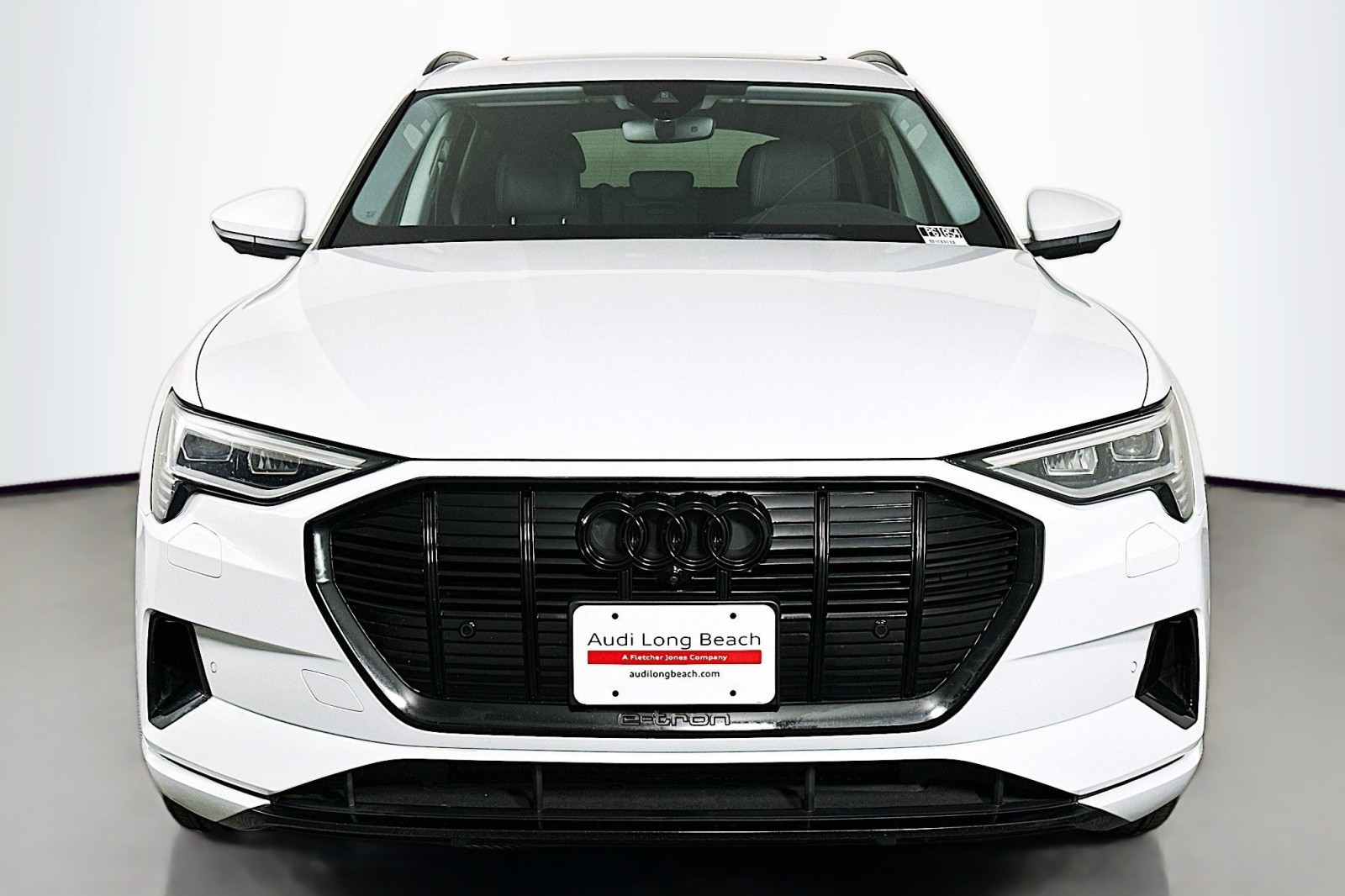 Used 2022 Glacier White Metallic Audi Premium Plus image 2