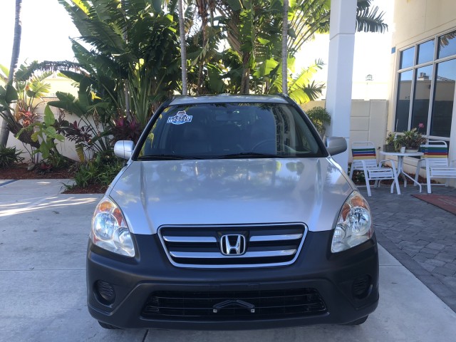 2006 Honda CR-V EX AWD Leather Sunroof CD Cassette 1 Owner Clean CarFax in pompano beach, Florida