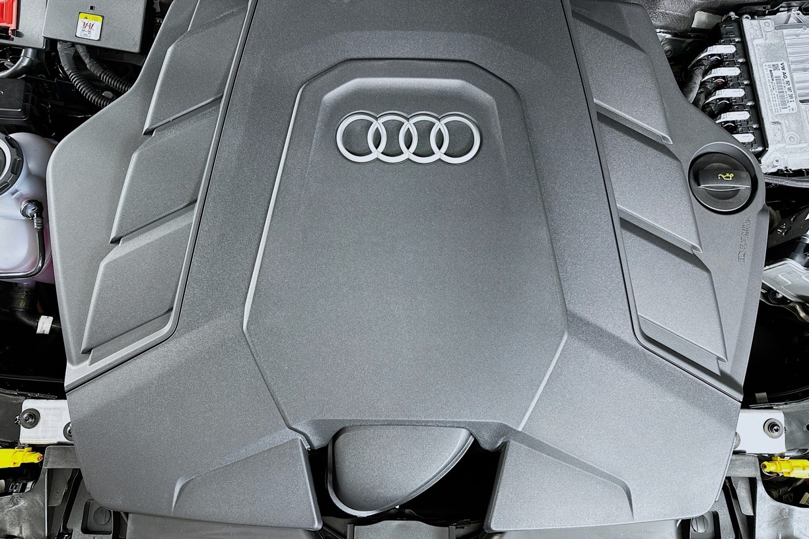 New 2025 Mythos Black Metallic Audi Premium Plus image 12