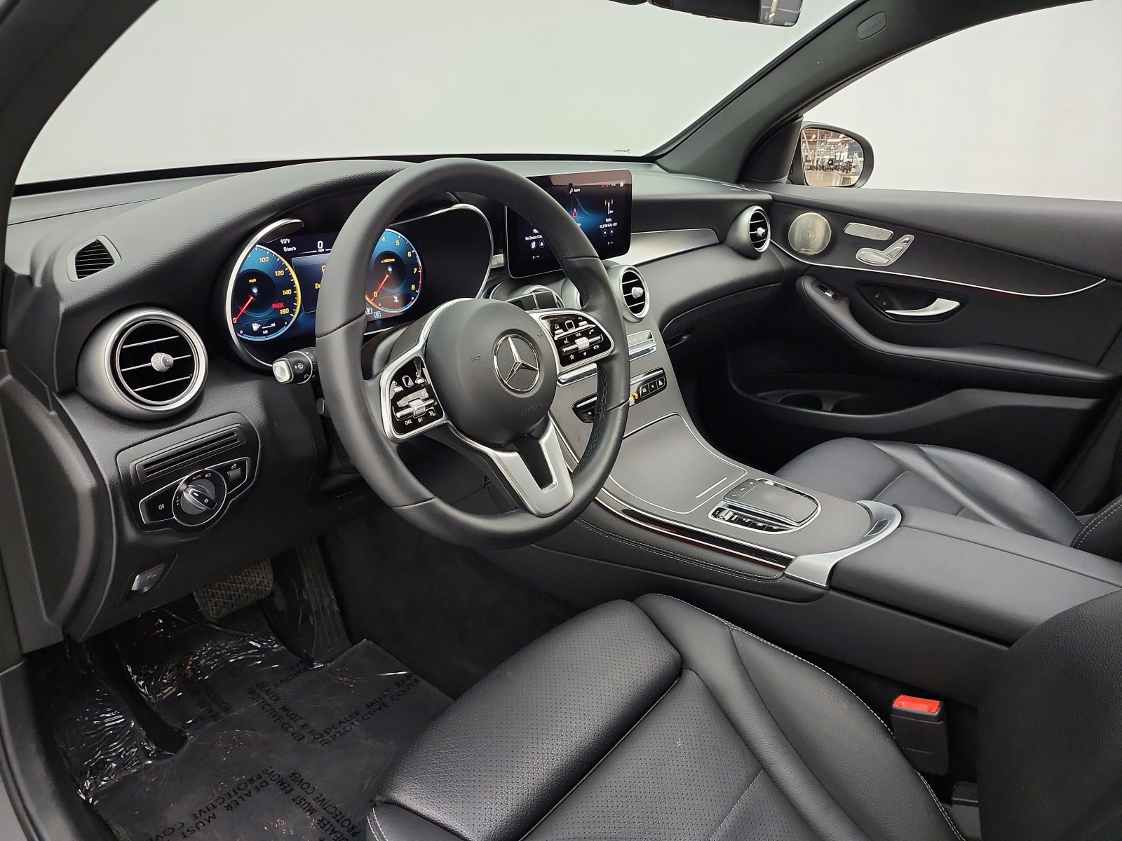Used 2021 Black Mercedes-Benz GLC 300 4MATIC® Coupe image 12