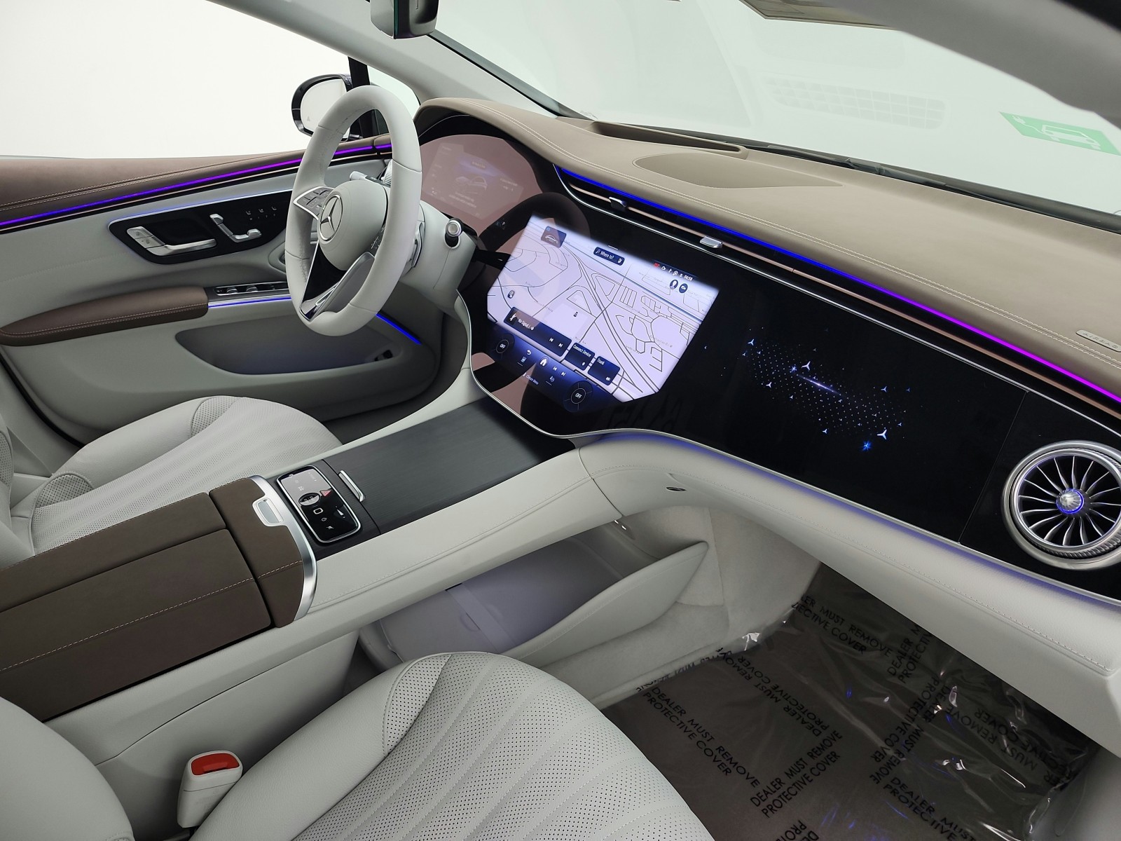 New 2026 Nautical Blue Metallic Mercedes-Benz EQS 450 image 13