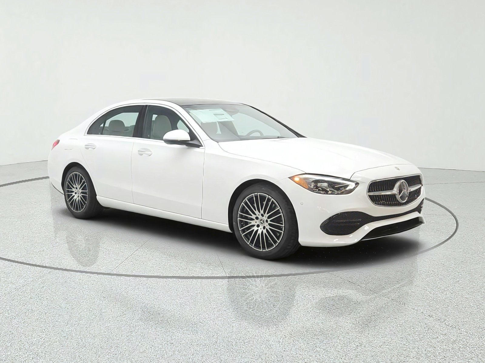 New 2026 Polar White Mercedes-Benz C 300 Sedan image 3