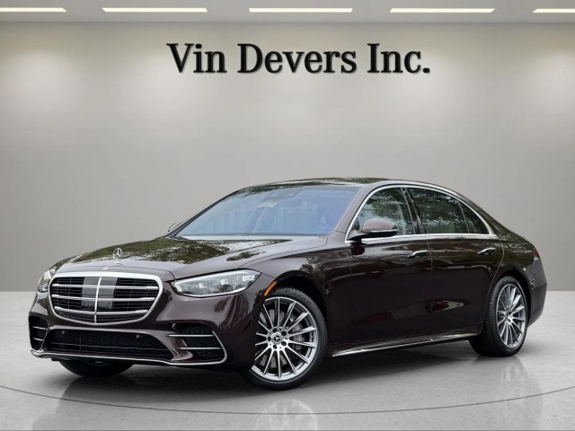 Red 2026 Mercedes-Benz S-Class S 580 4MATIC Sedan All-Wheel Drive Automatic
