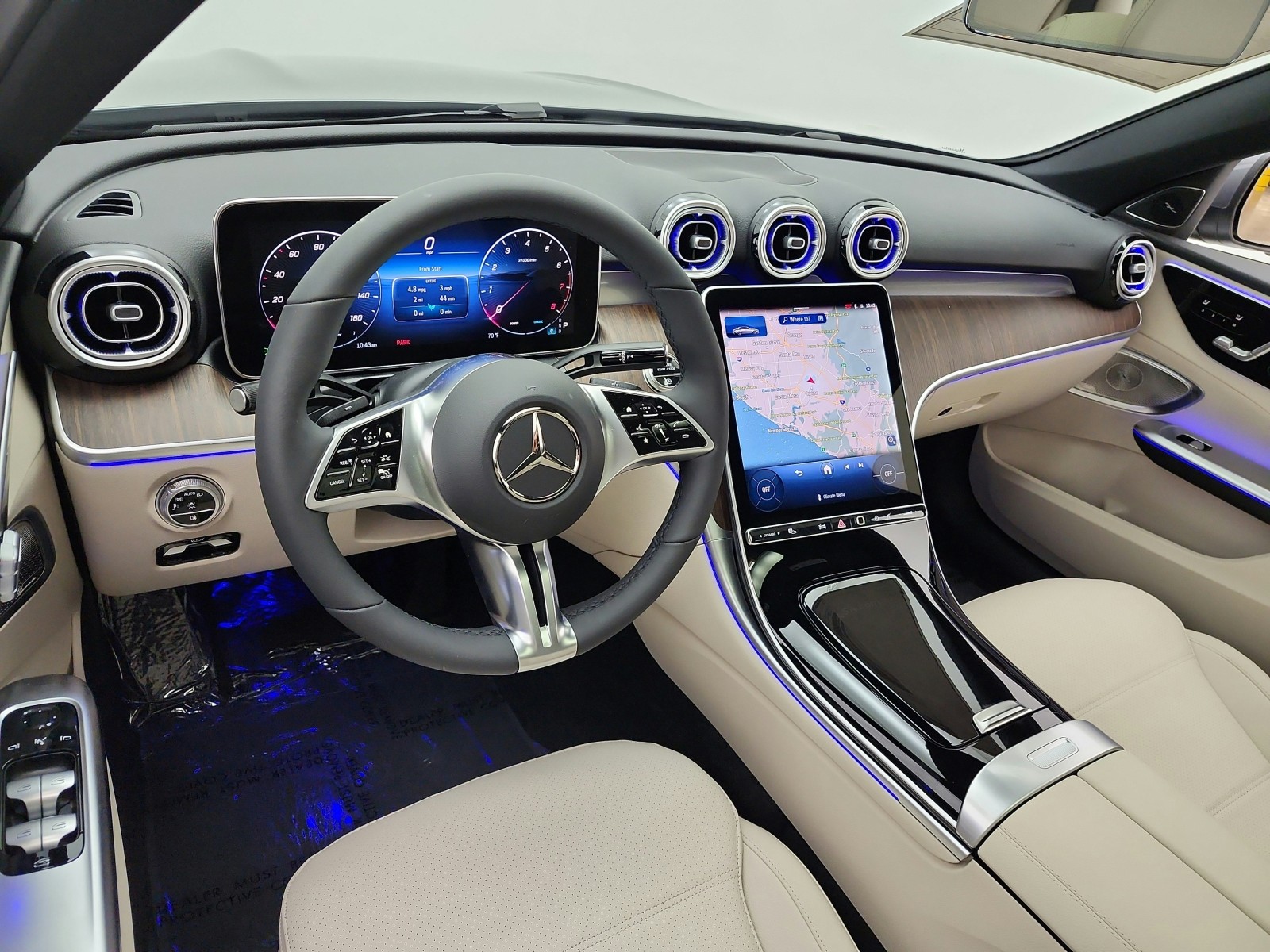 New 2026 Selenite Grey Metallic Mercedes-Benz C 300 Sedan image 9