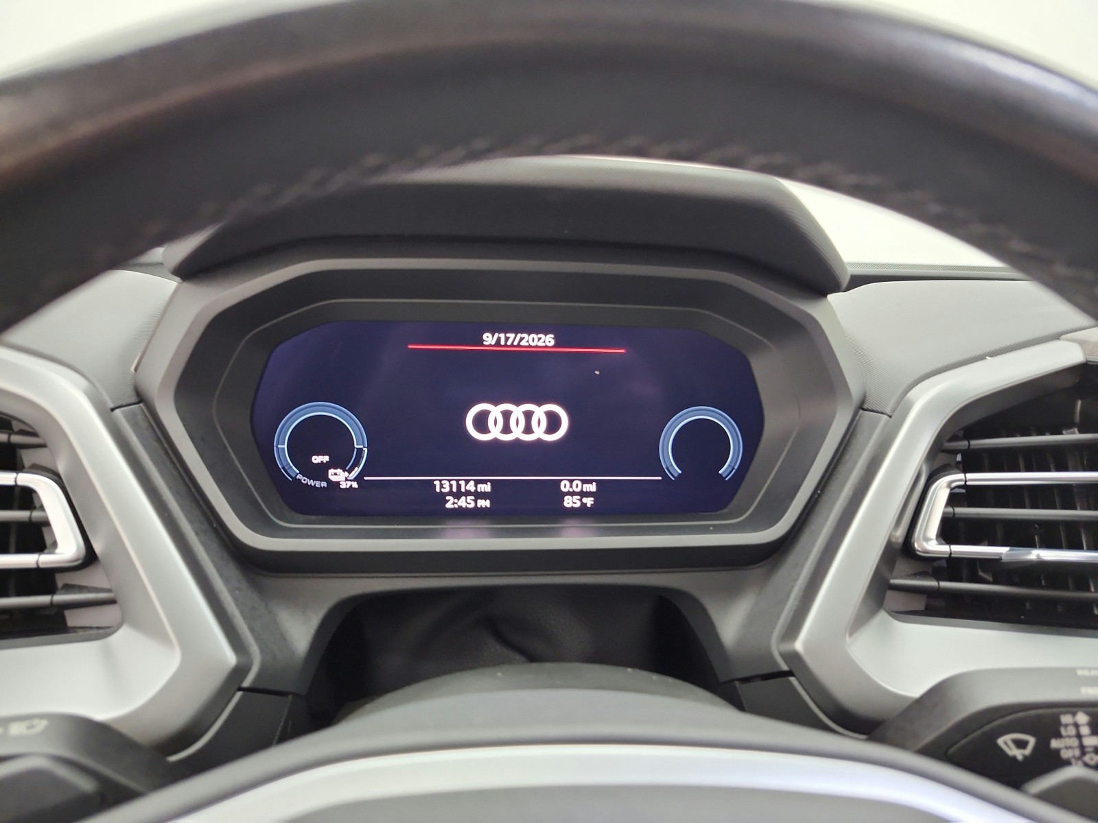 Used 2024 Glacier White Metallic Audi Premium Plus image 12