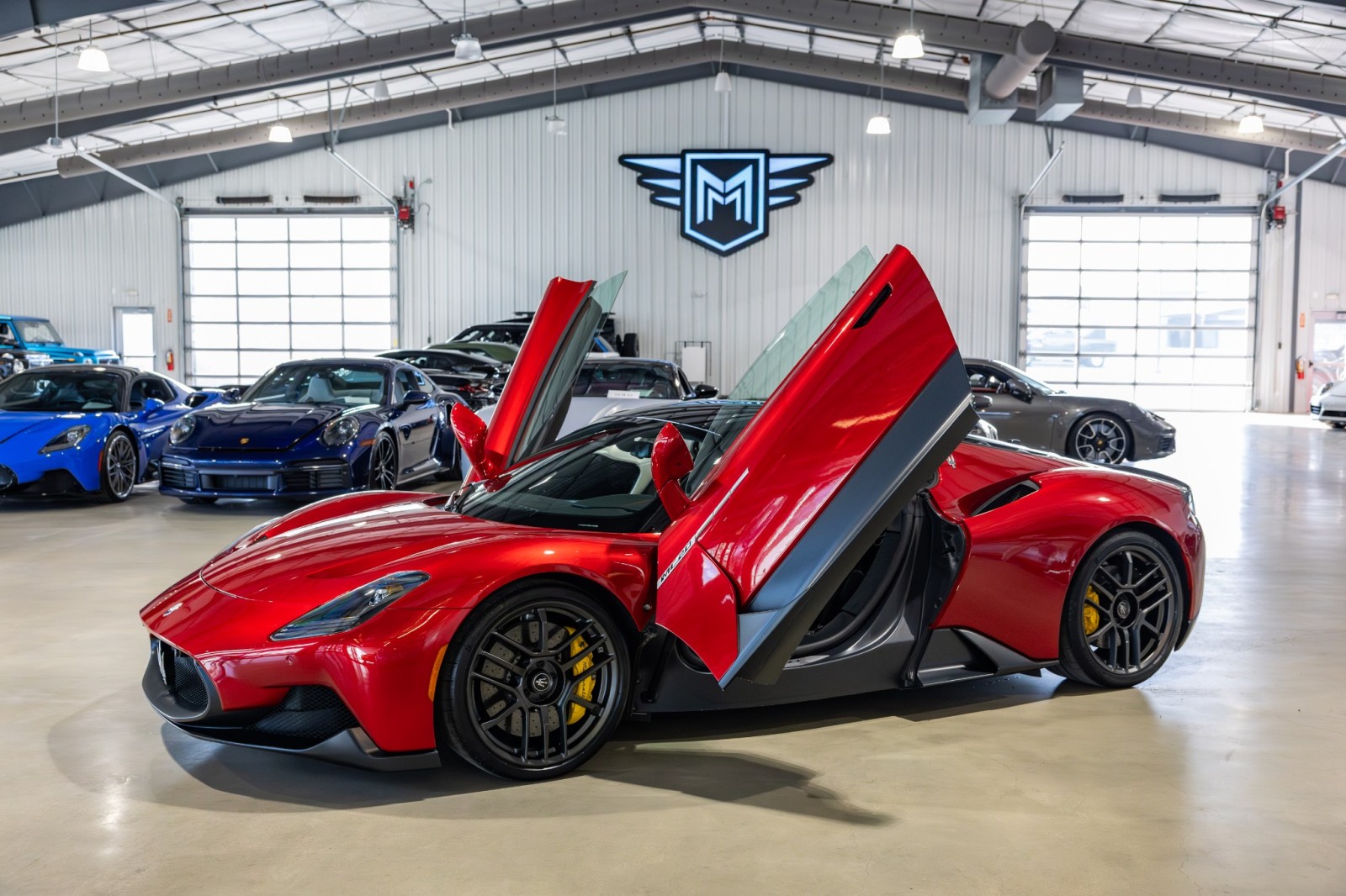 Used Car 2023 Maserati Mc20  - $286,345 Msrp - Carbon Ceramic Brakes - $10k Rosso Vincente Paint - Carbon Fiber Spoiler For Sale Under $200,000 In Boerne, Texas