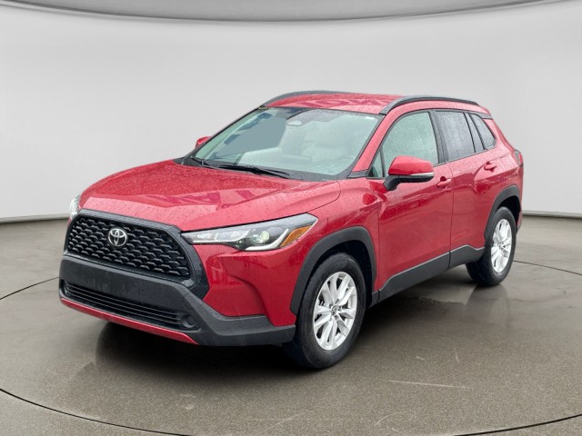Barcelona Red Metallic 2023 Toyota Corolla Cross LE AWD SUV / Crossover All-Wheel Drive Automatic