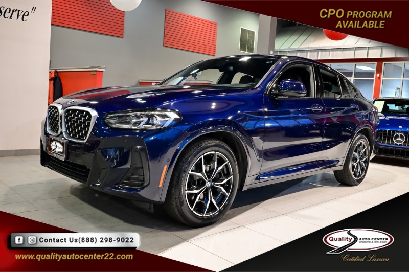 Tanzanite Blue II Metallic 2022 BMW X4 xDrive30i AWD SUV / Crossover All-Wheel Drive Automatic