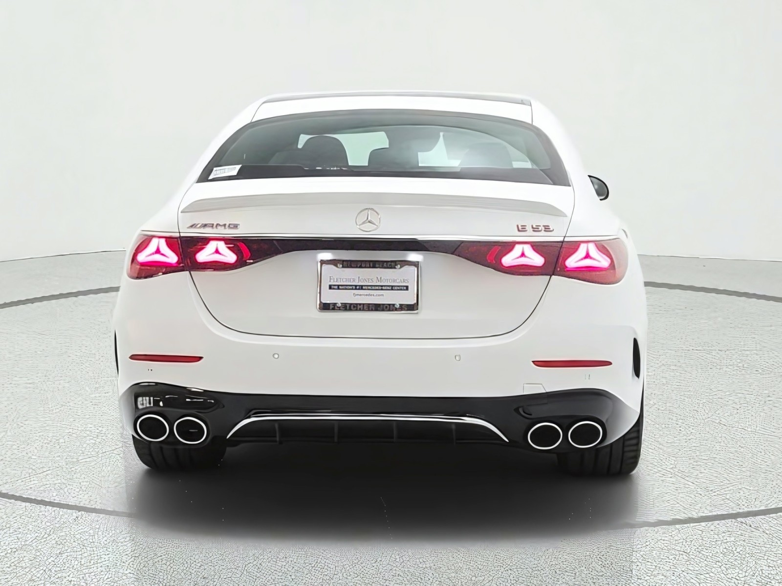 New 2027 MANUFAKTUR Moonlight White Magno Mercedes-Benz AMG® E 53 Hybrid Sedan image 6