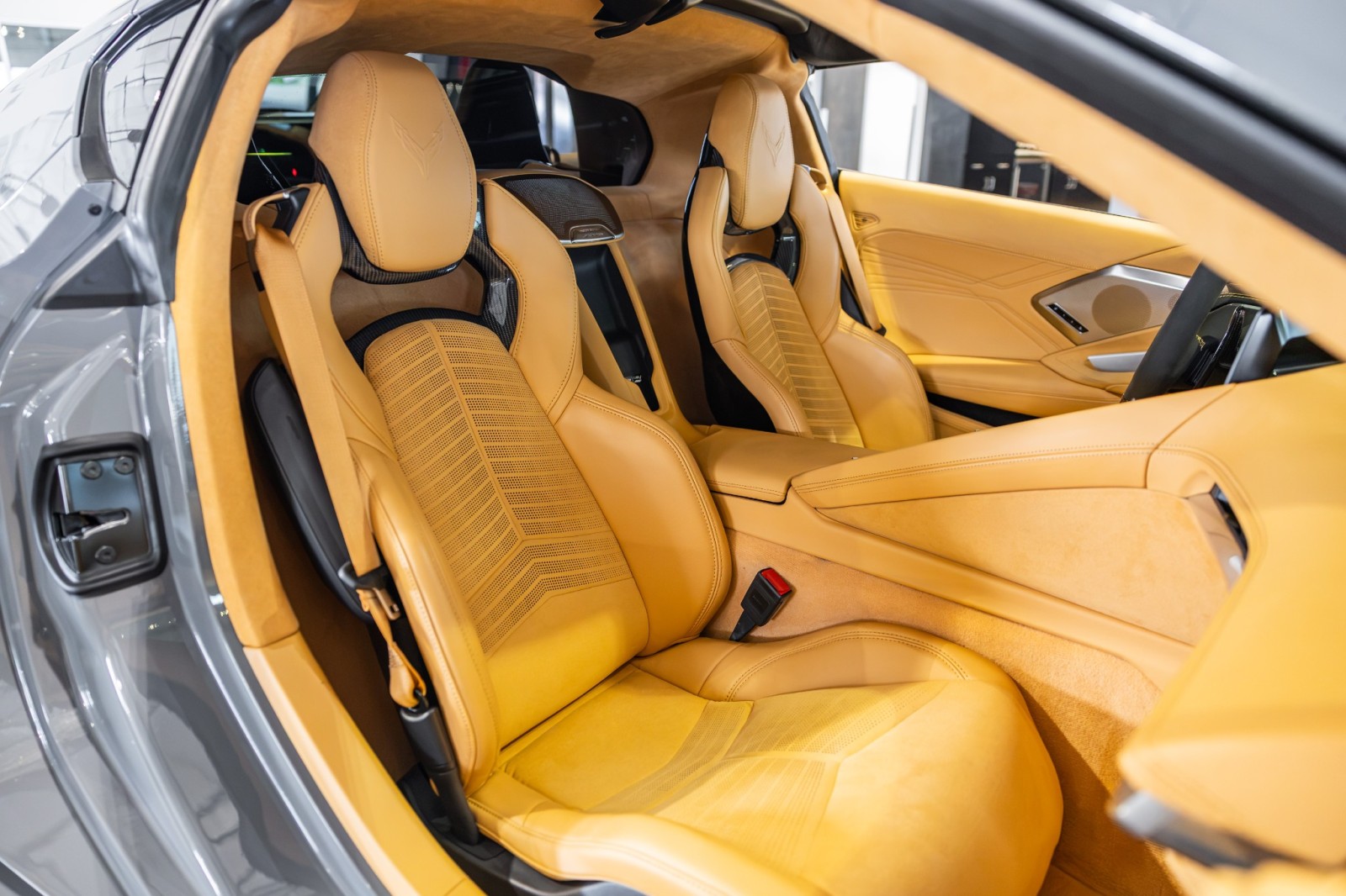 Used Car 2024 Chevrolet Corvette  3lz - Carbon Fiber Aero Package - Sea Wolf Gray Tricoat Paint - One Owner For Sale Under $130,000 In Boerne, Texas