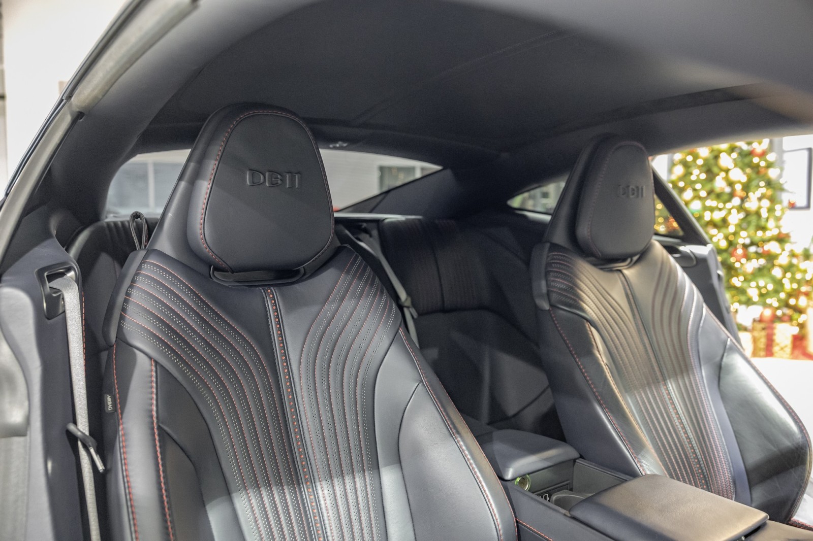 Used Car 2017 Aston Martin Db11  - Frosted Glass Blue Paint - Exterior Black Pack - Premium Audio For Sale Under $110,000 In Boerne, Texas