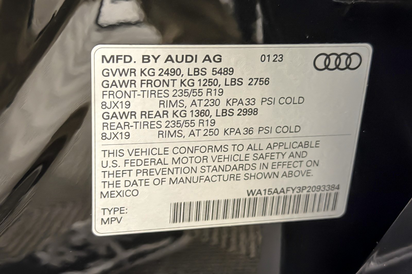 Used 2023 Mythos Black Metallic Audi S line Premium Plus 45 TFSI quattro image 27