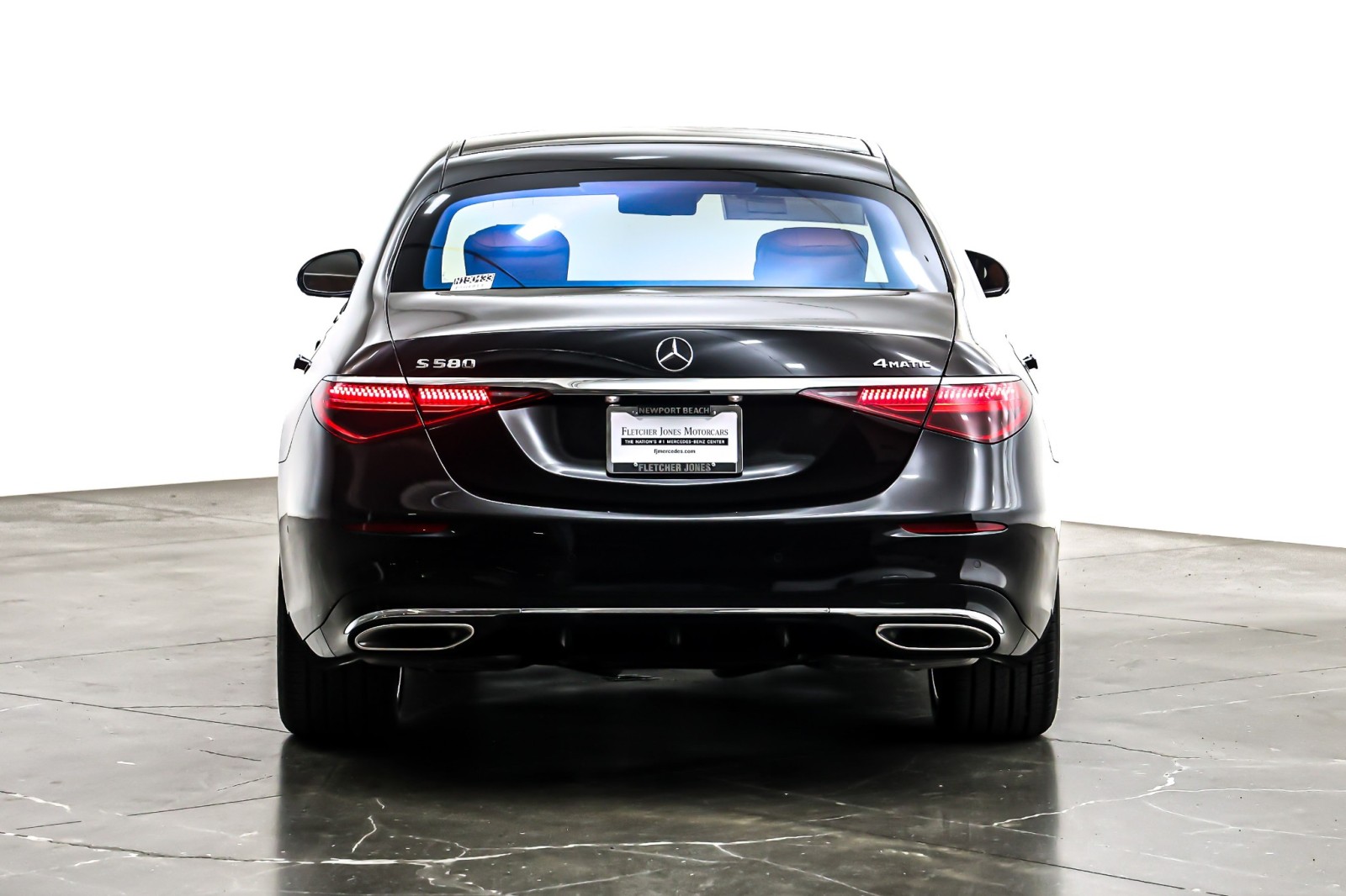 New 2026 Obsidian Black Metallic Mercedes-Benz S 580 image 3