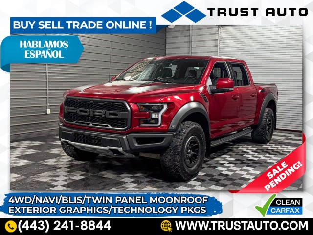 2018 Ford F-150 Raptor SuperCrew 4WD