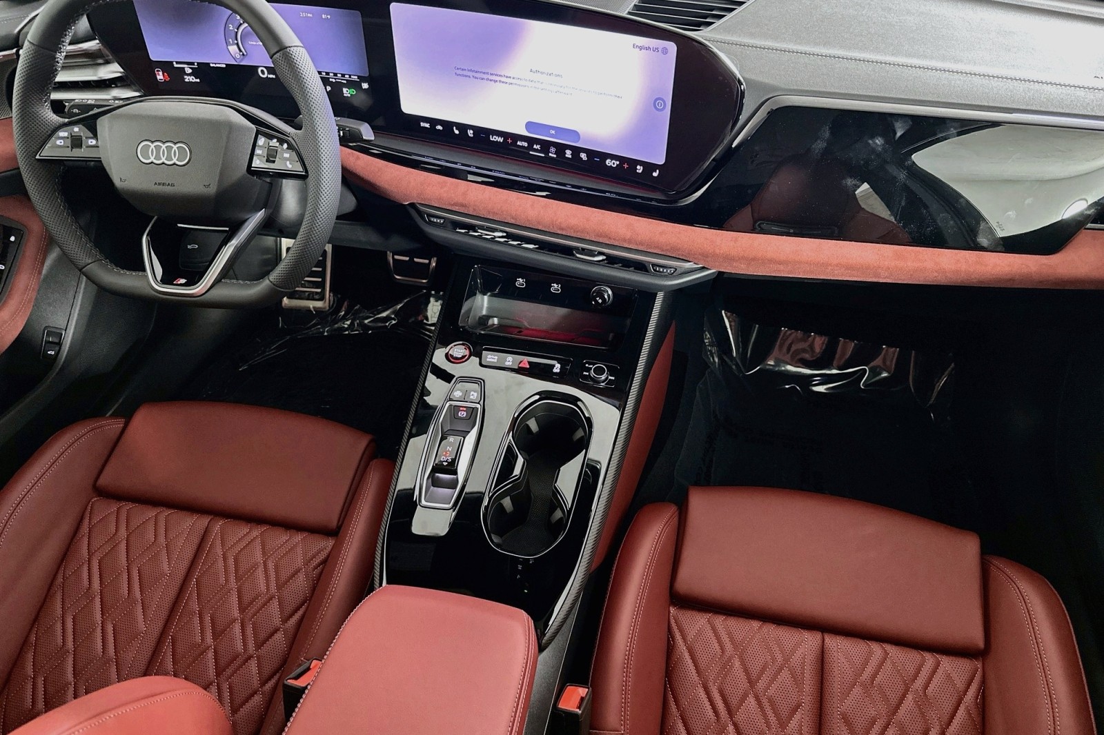 New 2026 Mythos Black Metallic Audi Premium Plus image 6