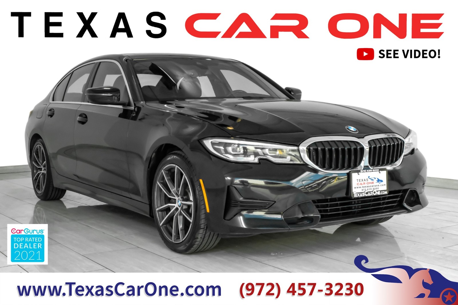 2020 BMW 330i xDrive AWD BLIND SPOT NAVIGATION SUNROOF LEATHER HEATED S 1