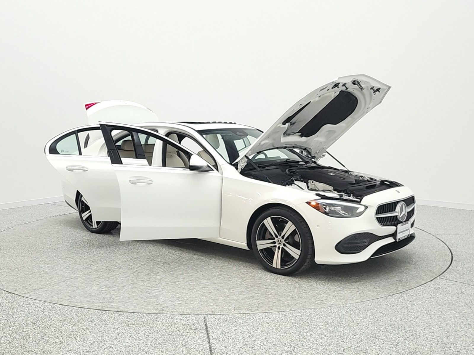 Certified Used 2025 Polar White Mercedes-Benz C 300 Sedan image 10