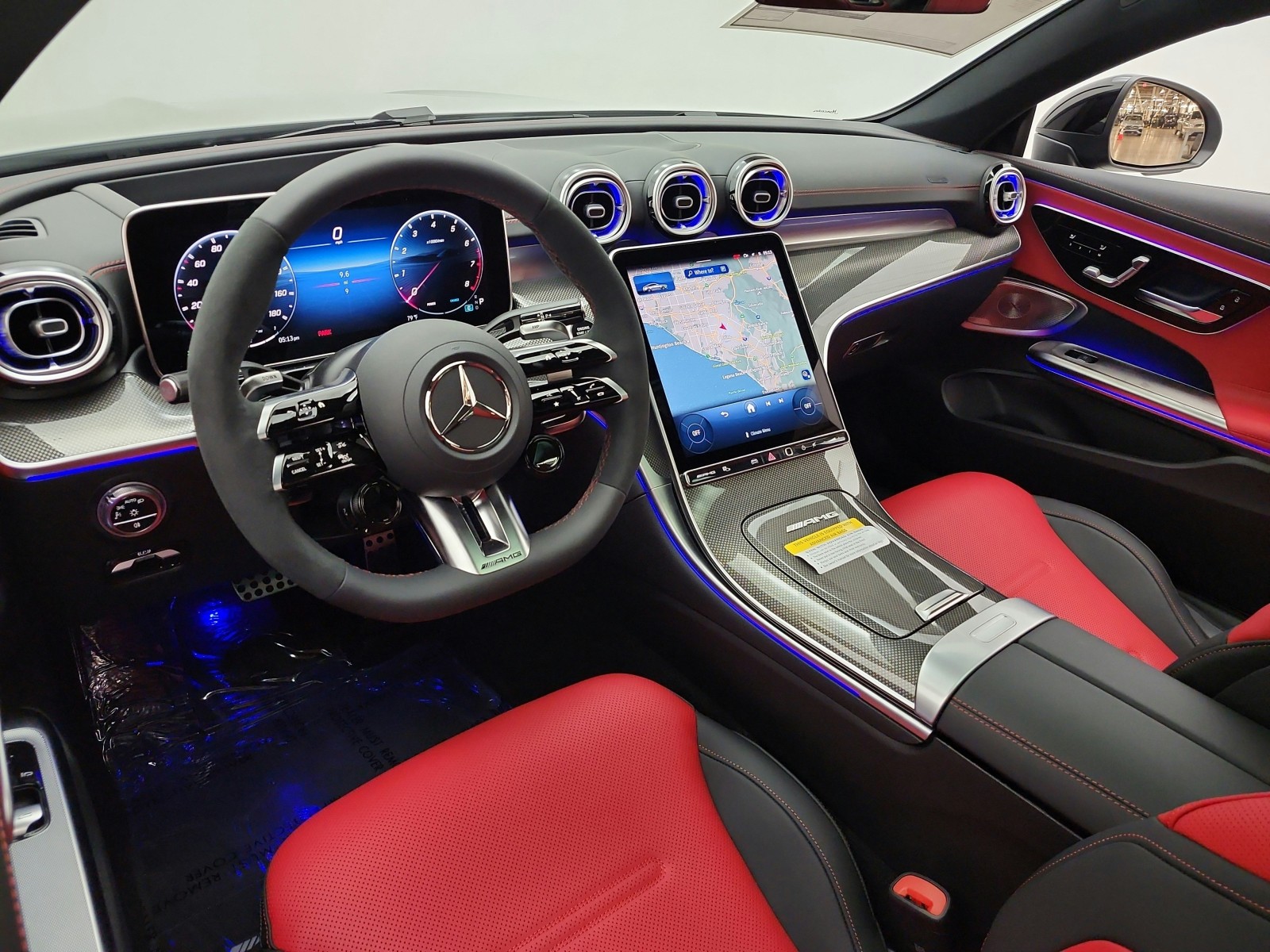 New 2027 MANUFAKTUR Alpine Grey Metallic Mercedes-Benz AMG® CLE 53 4MATIC+ Coupe image 9