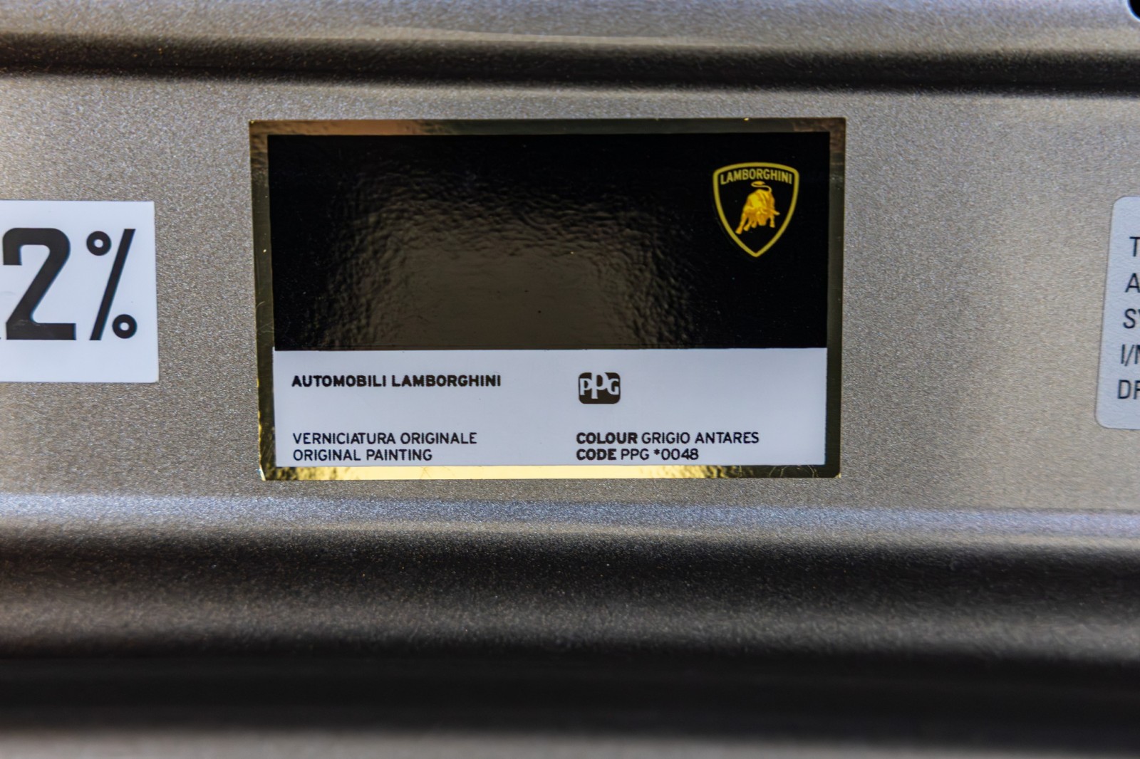 Used Car 2014 Lamborghini Aventador  Roadster - Grigio Antares Metallic - Transparent Engine Bonnet - Sensonum Sound System For Sale Under $440,000 In Boerne, Texas