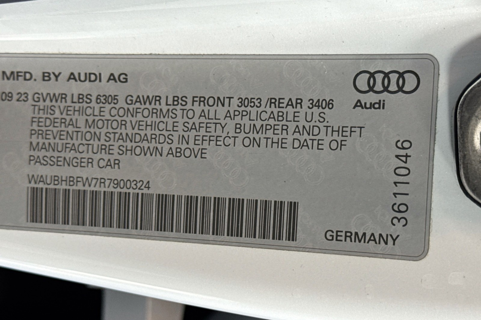Used 2024 Suzuka Gray Metallic Audi  image 31