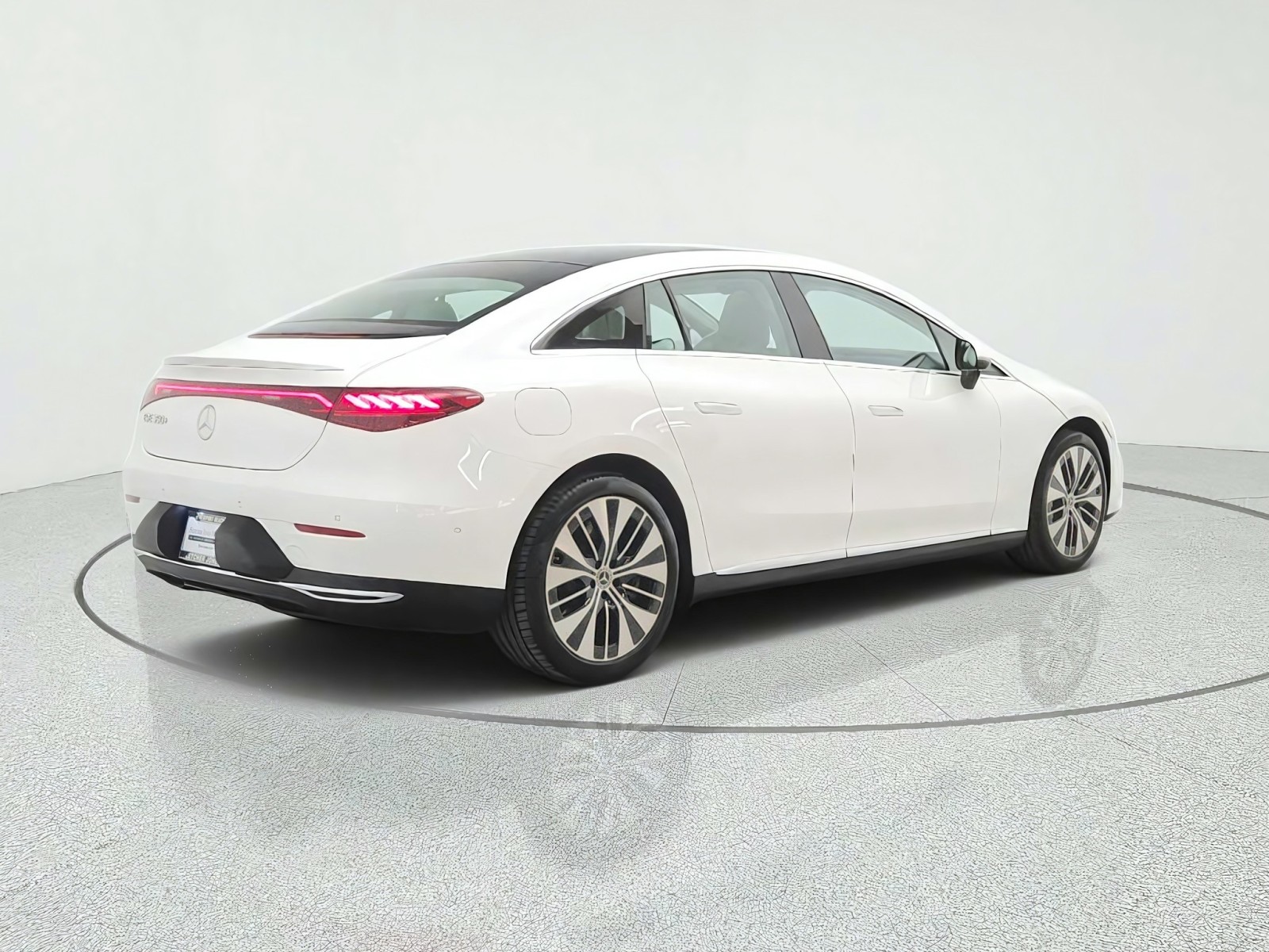 Certified Used 2024 Polar White Mercedes-Benz EQE 350+ Sedan image 5