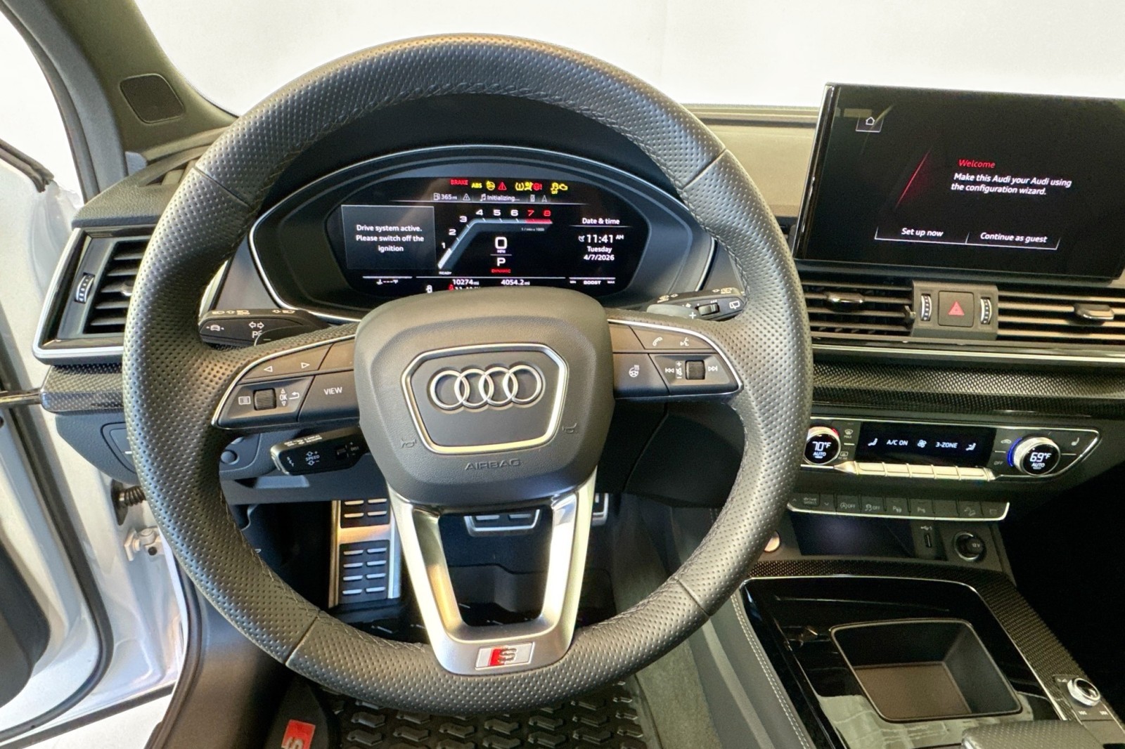 Used 2025 Glacier White Metallic Audi Prestige image 11