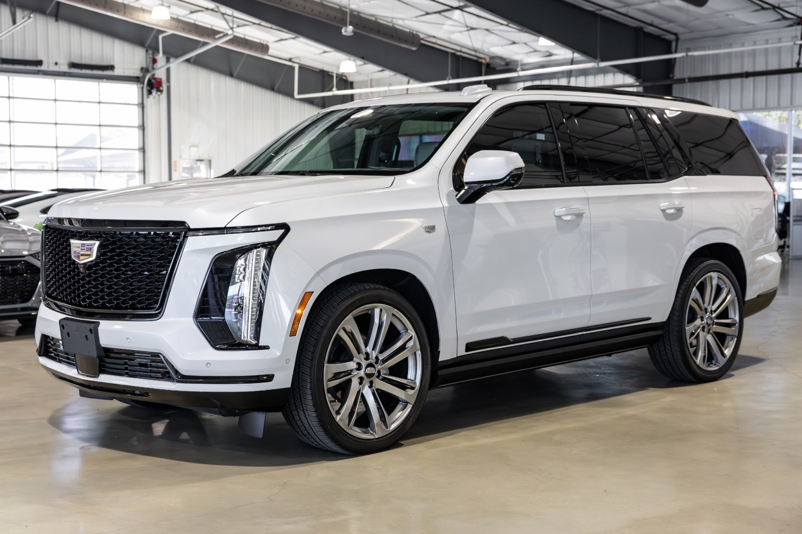 Used Car 2025 Cadillac Escalade  4wd Sport Platinum - 24 Inch Wheels - Crystal White Paint For Sale Under $120,000 In Boerne, Texas