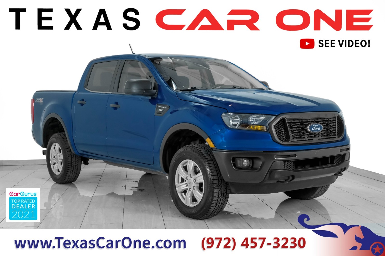 2020 Ford Ranger XL SUPERCREW 4WD AUTOMATIC STX APPEARANCE PKG PRE  1