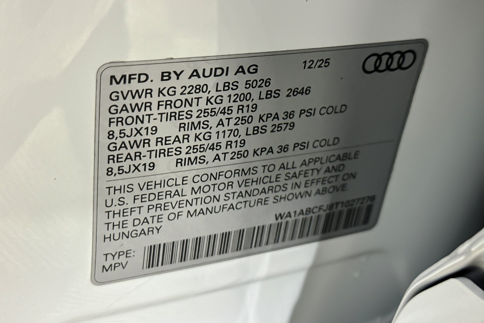 New 2026 Glacier White Metallic Audi S line image 24