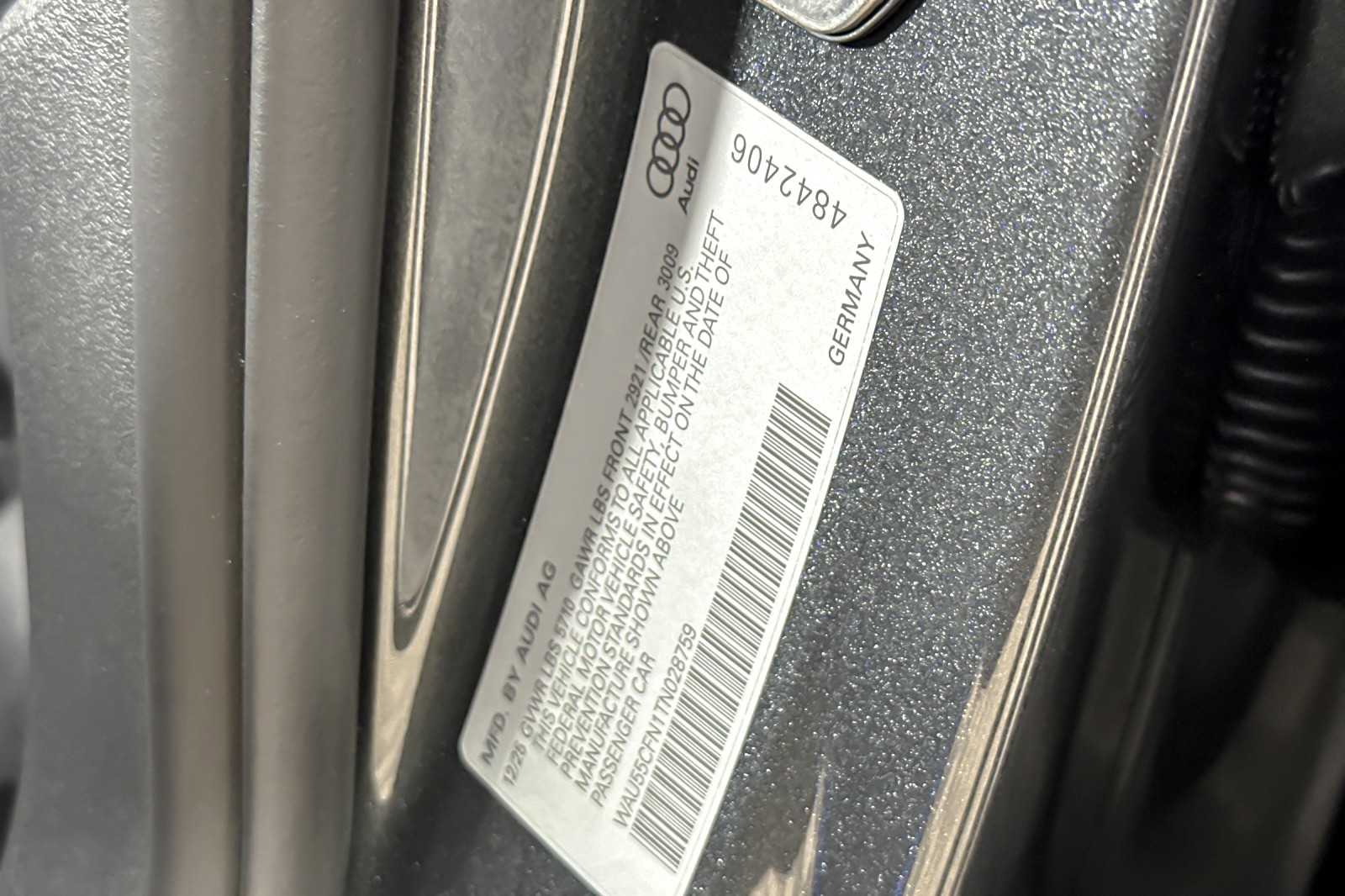 New 2026 Daytona Gray Pearl Effect Audi Premium Plus quattro image 23