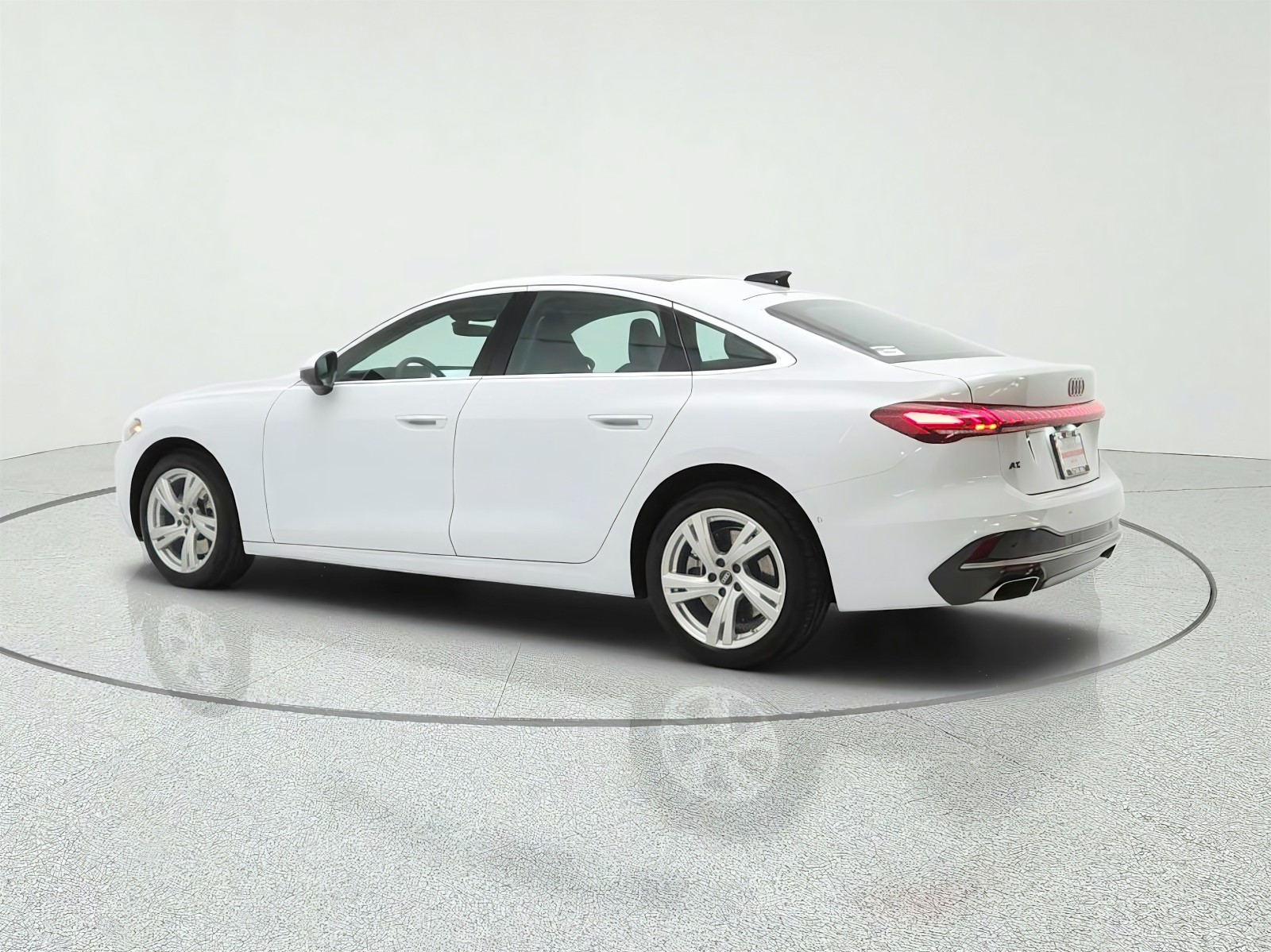 Used 2025 Glacier White Metallic Audi Premium Plus image 7