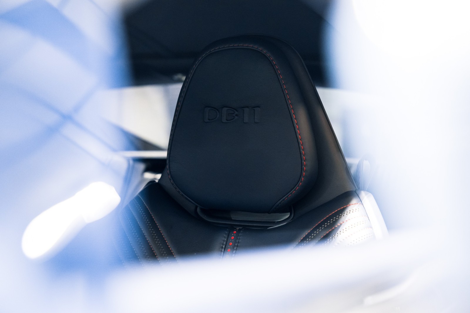 Used Car 2017 Aston Martin Db11  - Frosted Glass Blue Paint - Exterior Black Pack - Premium Audio For Sale Under $110,000 In Boerne, Texas