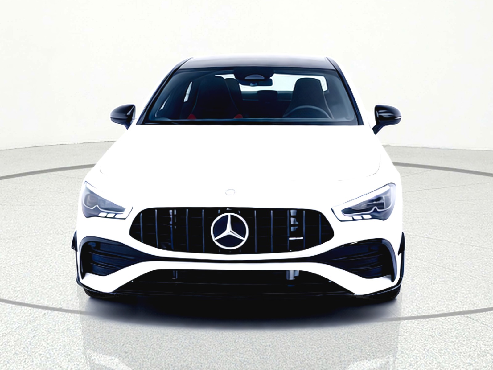 Certified Used 2025 Polar White Mercedes-Benz AMG® CLA 35 4MATIC Coupe image 4