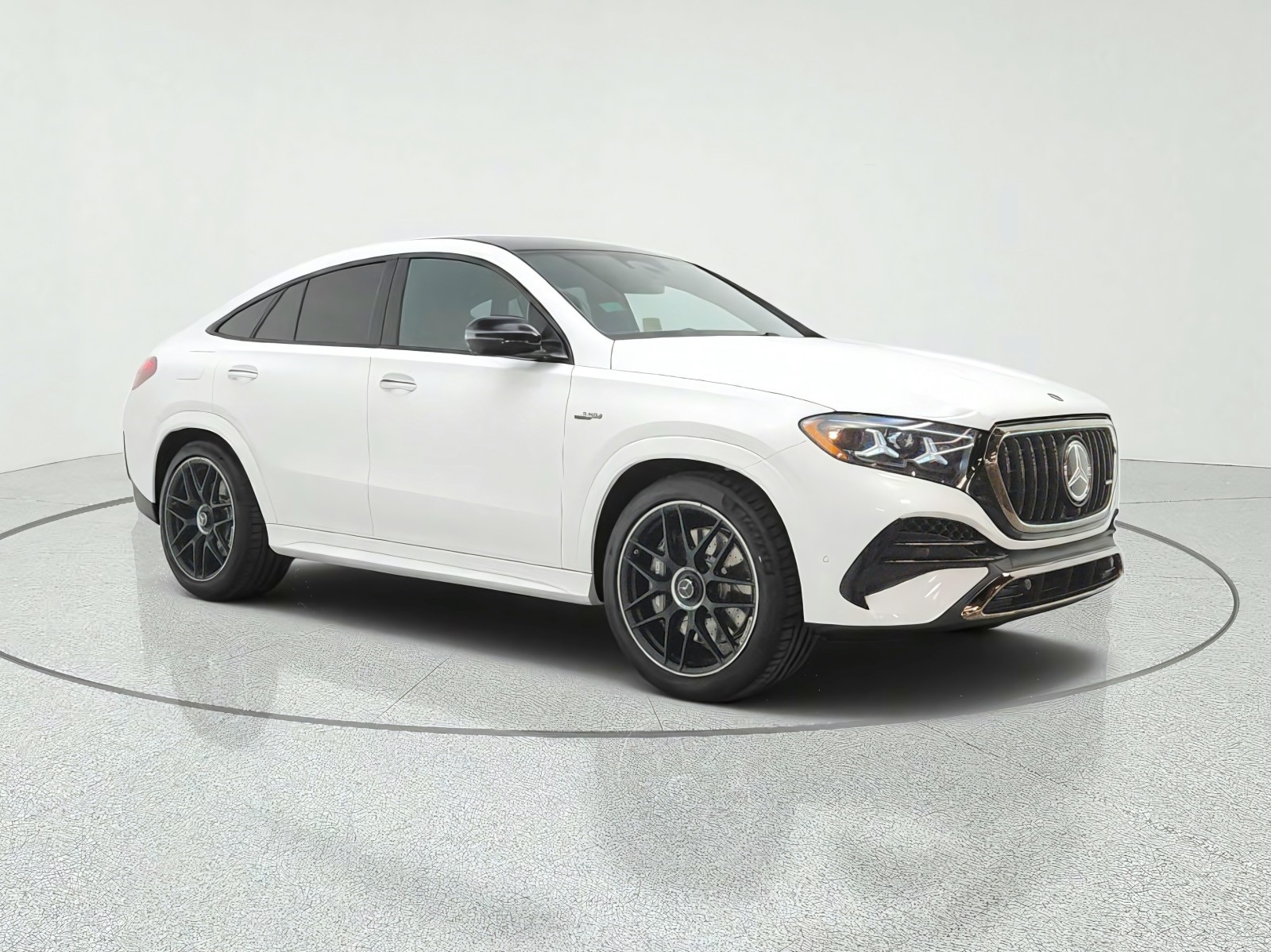 New 2027 Polar White Mercedes-Benz AMG® GLE 53e 4MATIC+ Coupe image 3