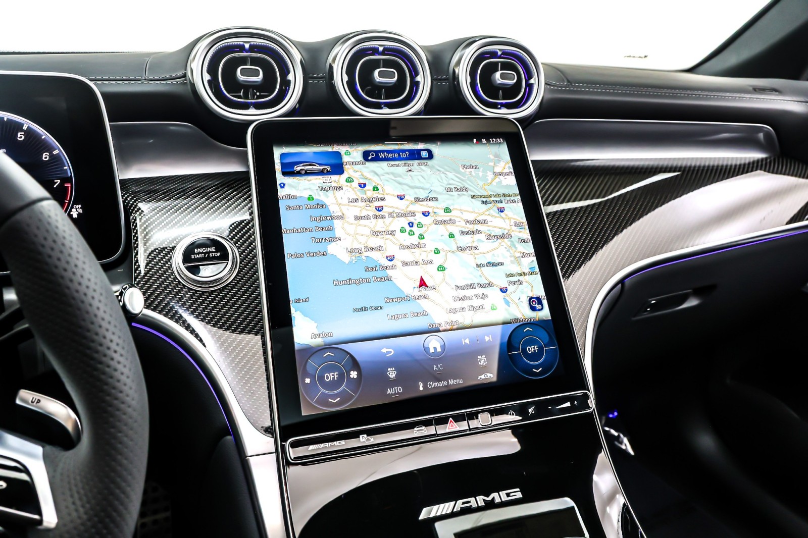 New 2026 Obsidian Black Metallic Mercedes-Benz AMG® GLC 43 4MATIC Coupe image 6