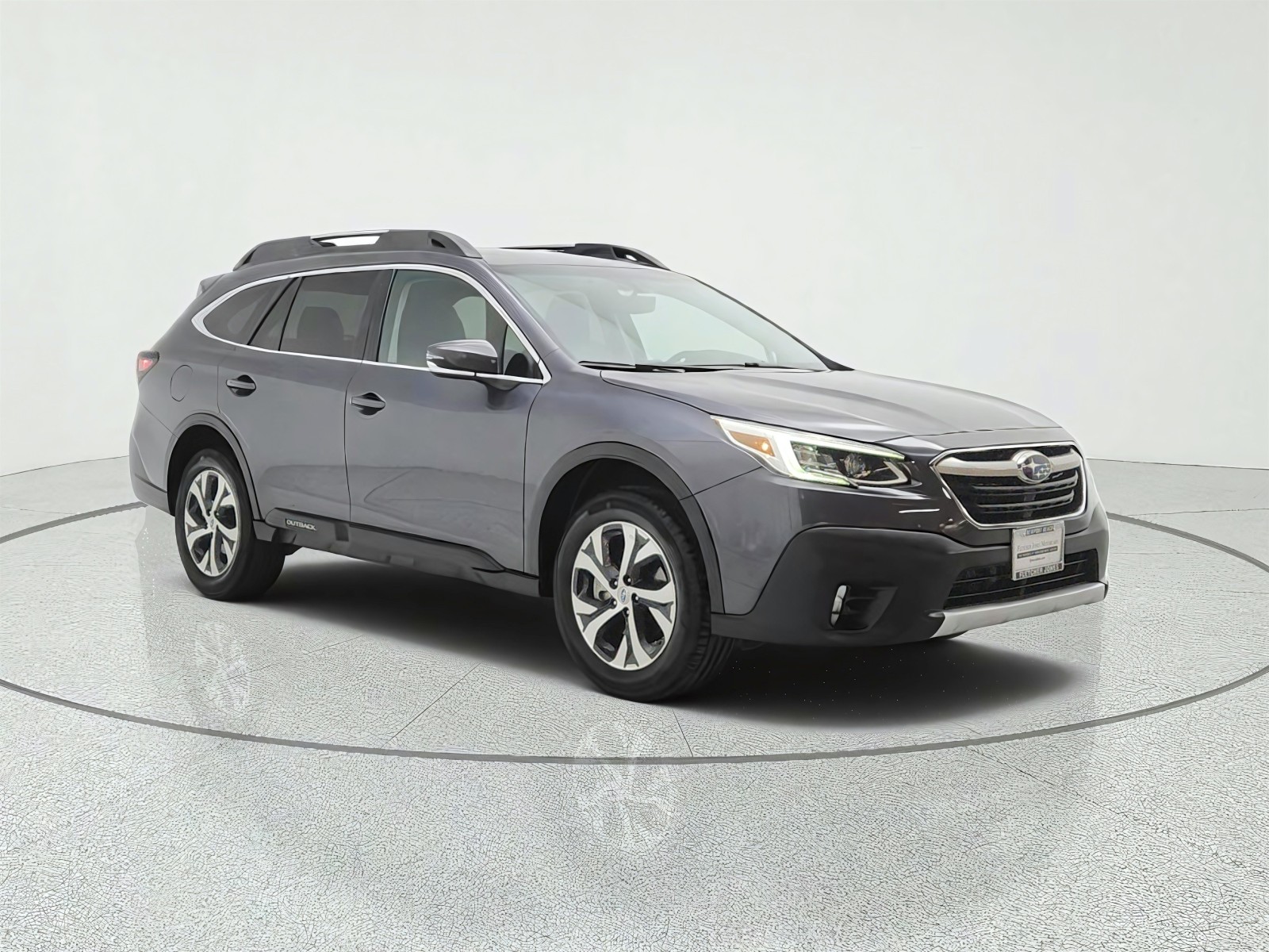 Used 2020 Magnetite Gray Metallic Subaru Limited XT CVT image 3
