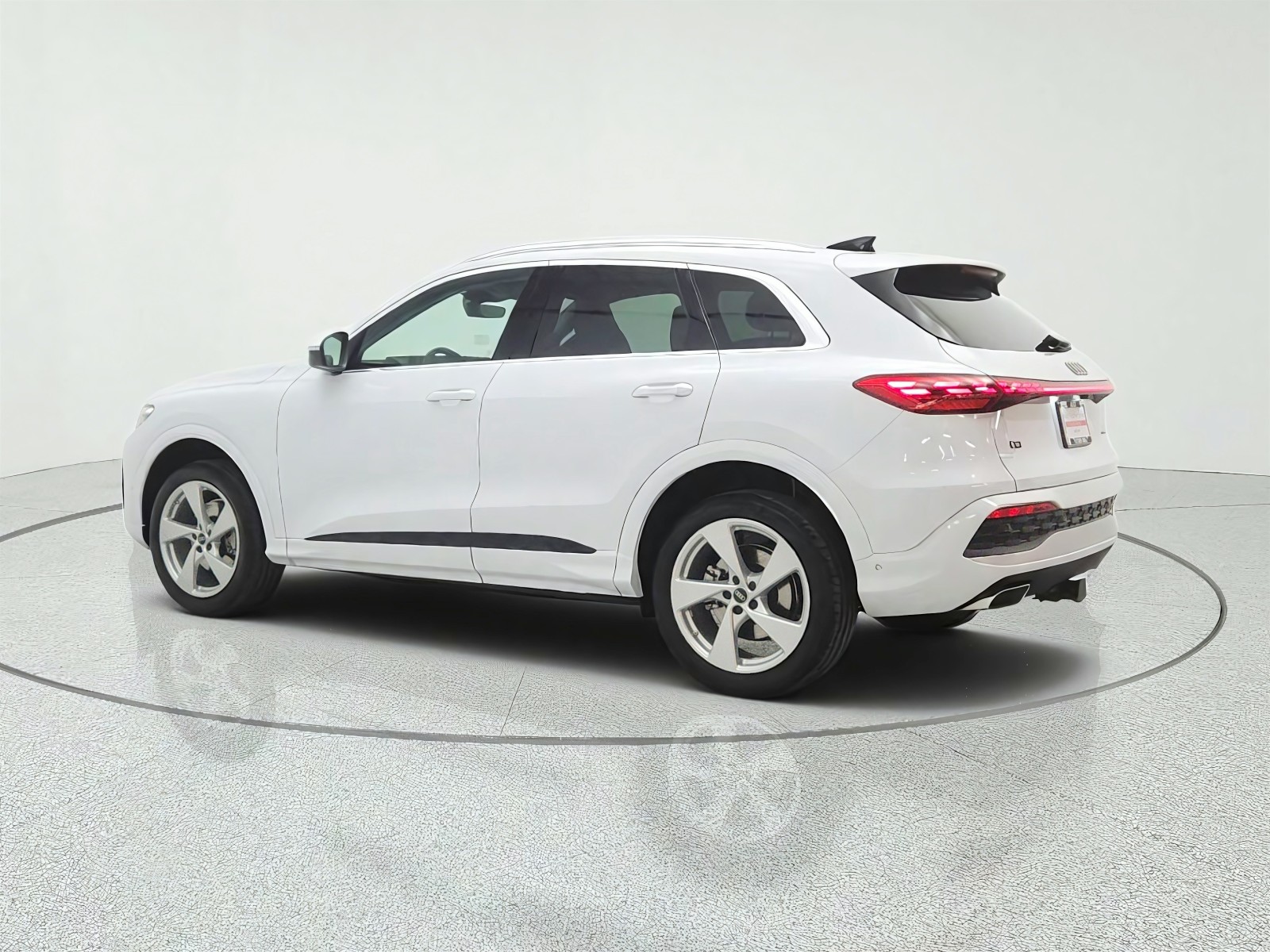 Used 2025 Glacier White Metallic Audi Premium Plus image 7