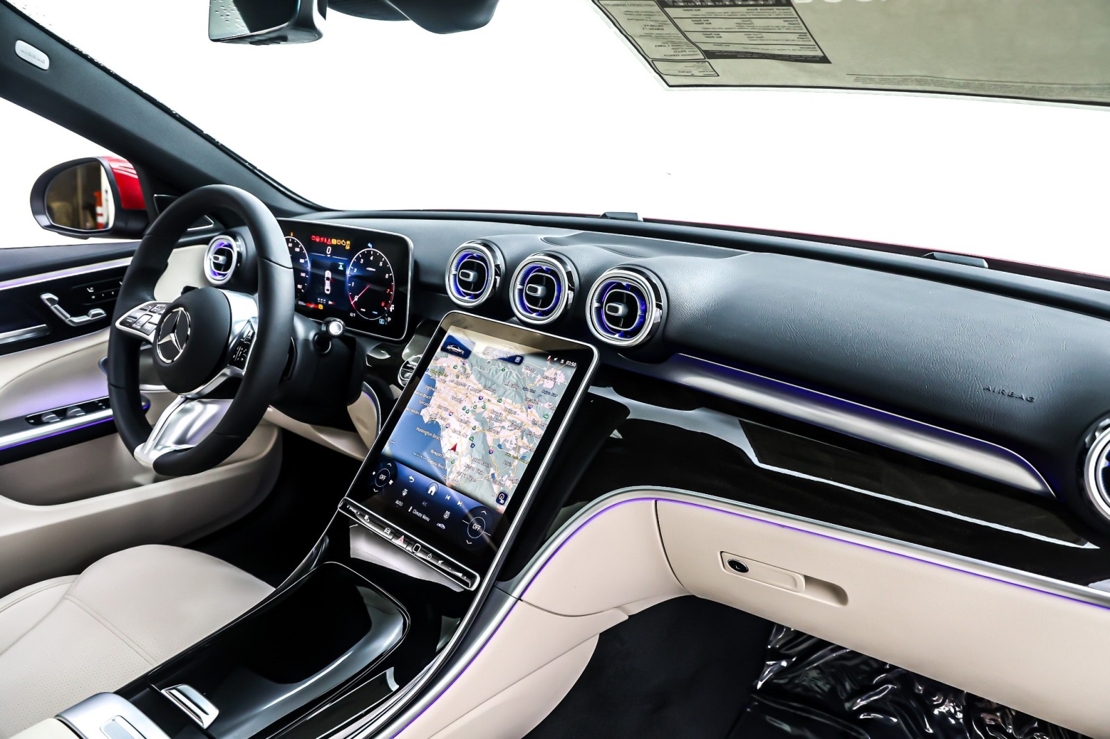 New 2026 MANUFAKTUR Patagonia Red Metallic Mercedes-Benz C 300 image 5