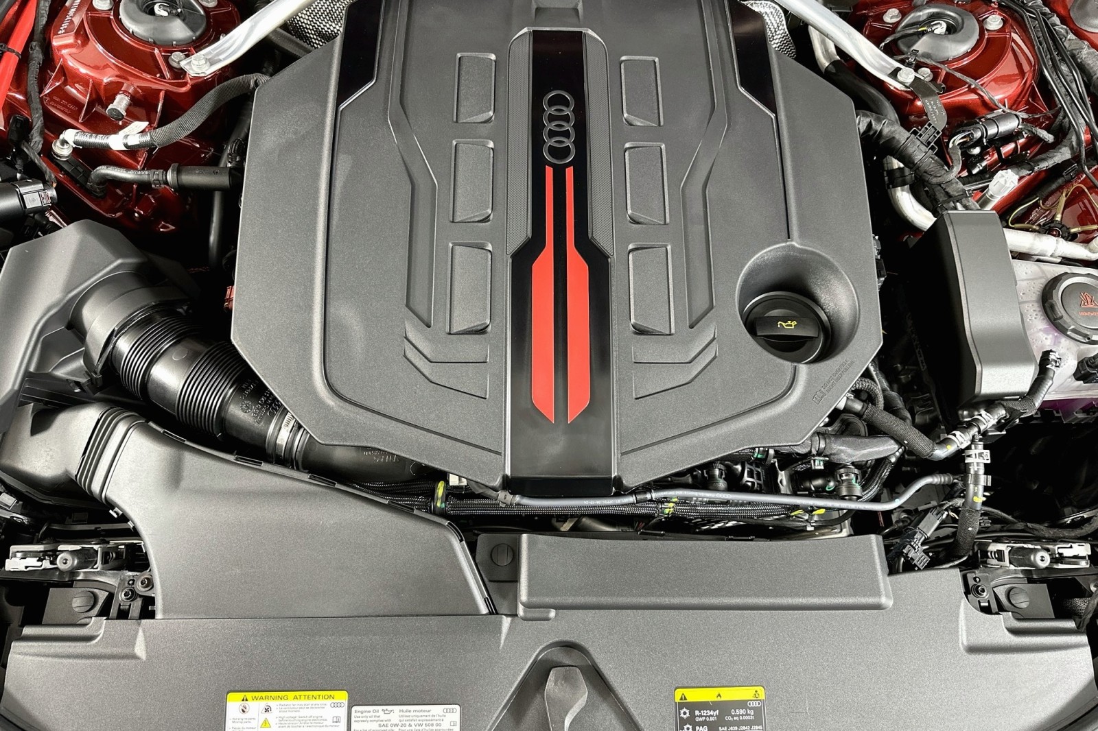 New 2026 Grenadine Red Metallic Audi Premium Plus image 12