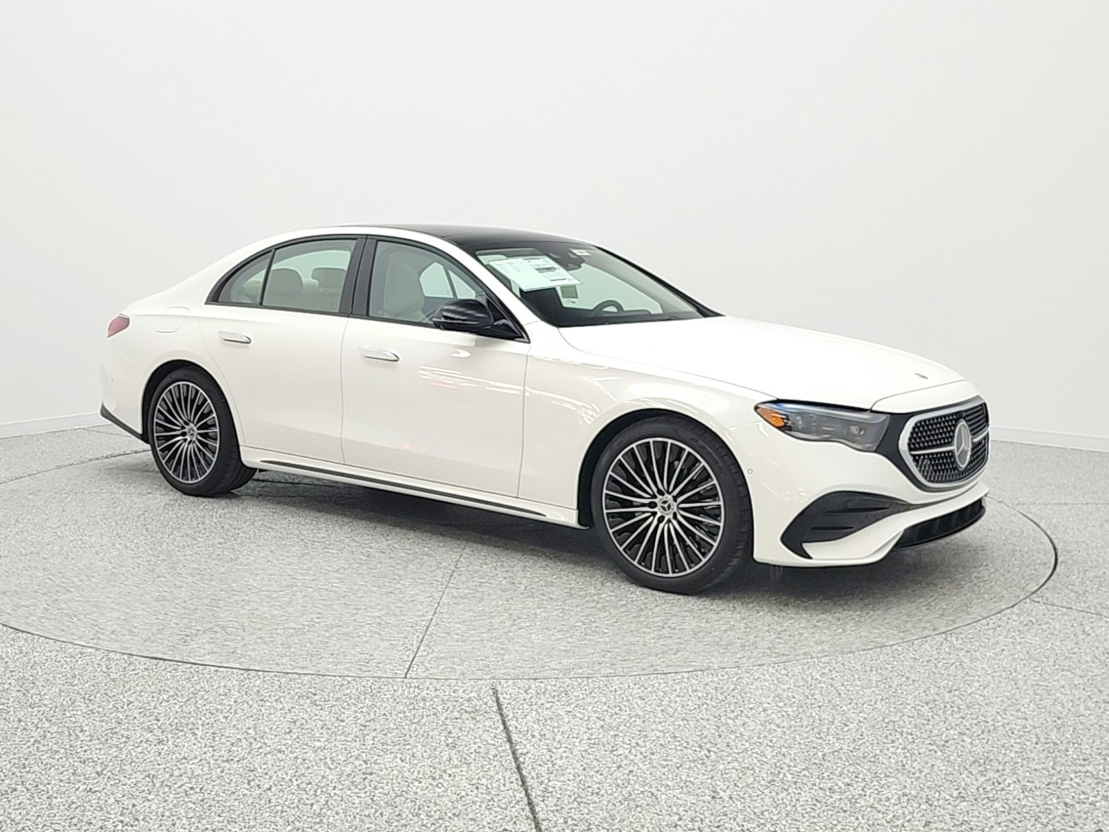 New 2026 Polar White Mercedes-Benz E 350 image 3