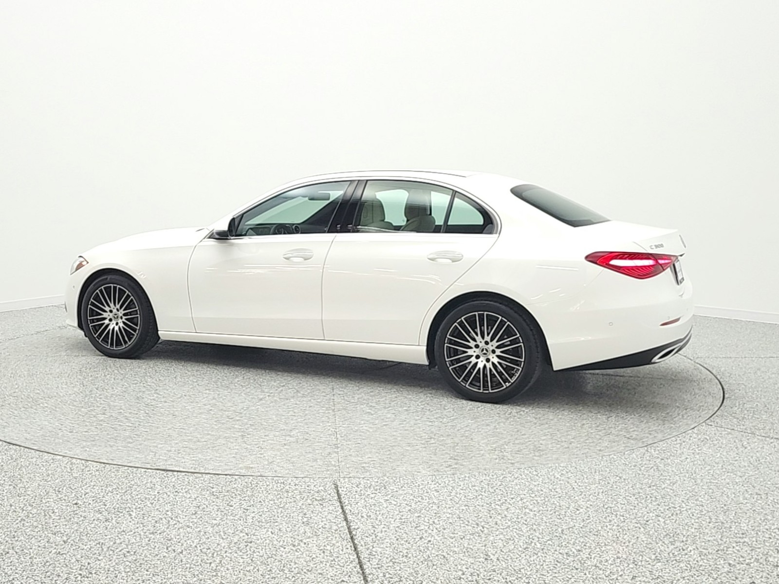 Certified Used 2025 Polar White Mercedes-Benz C 300 Sedan image 8