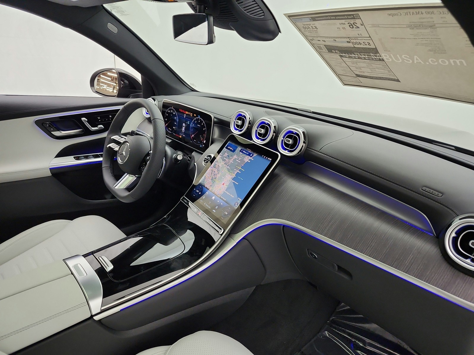 New 2026 Black Mercedes-Benz GLC 300 4MATIC® Coupe image 14