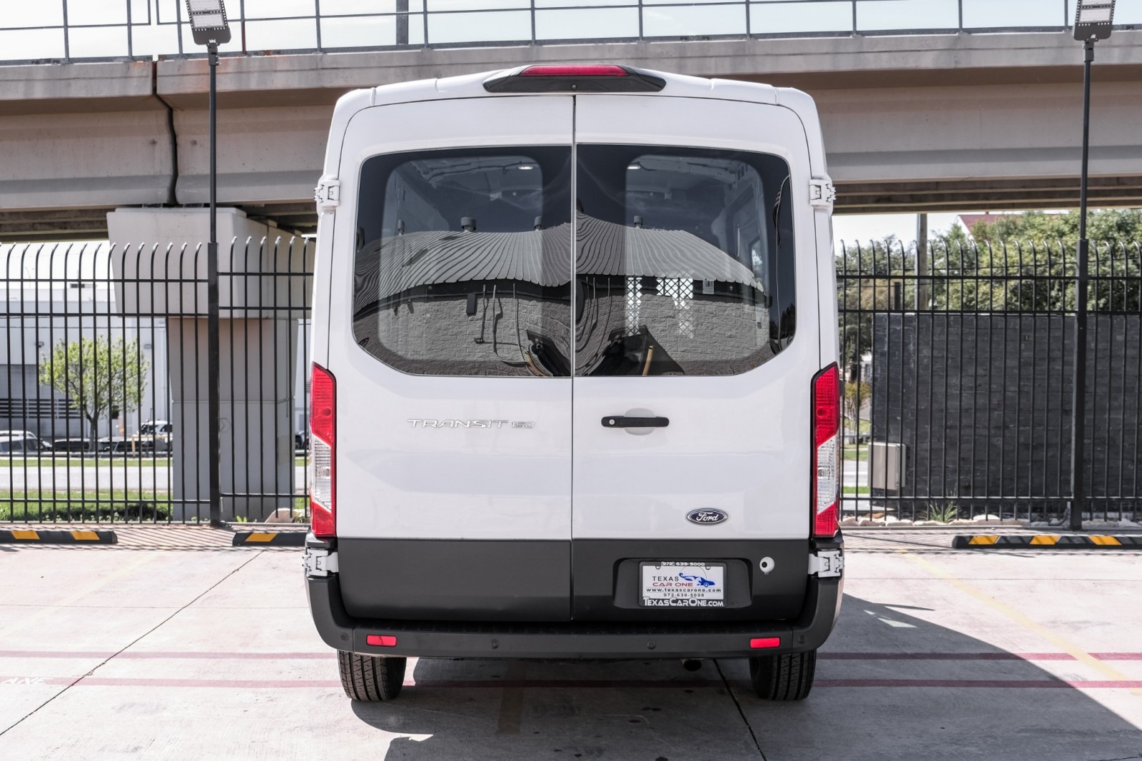 2018 Ford Transit 150 CARGO VAN MEDIUM ROOF AUTOMATIC VINYL SEATS RE 7
