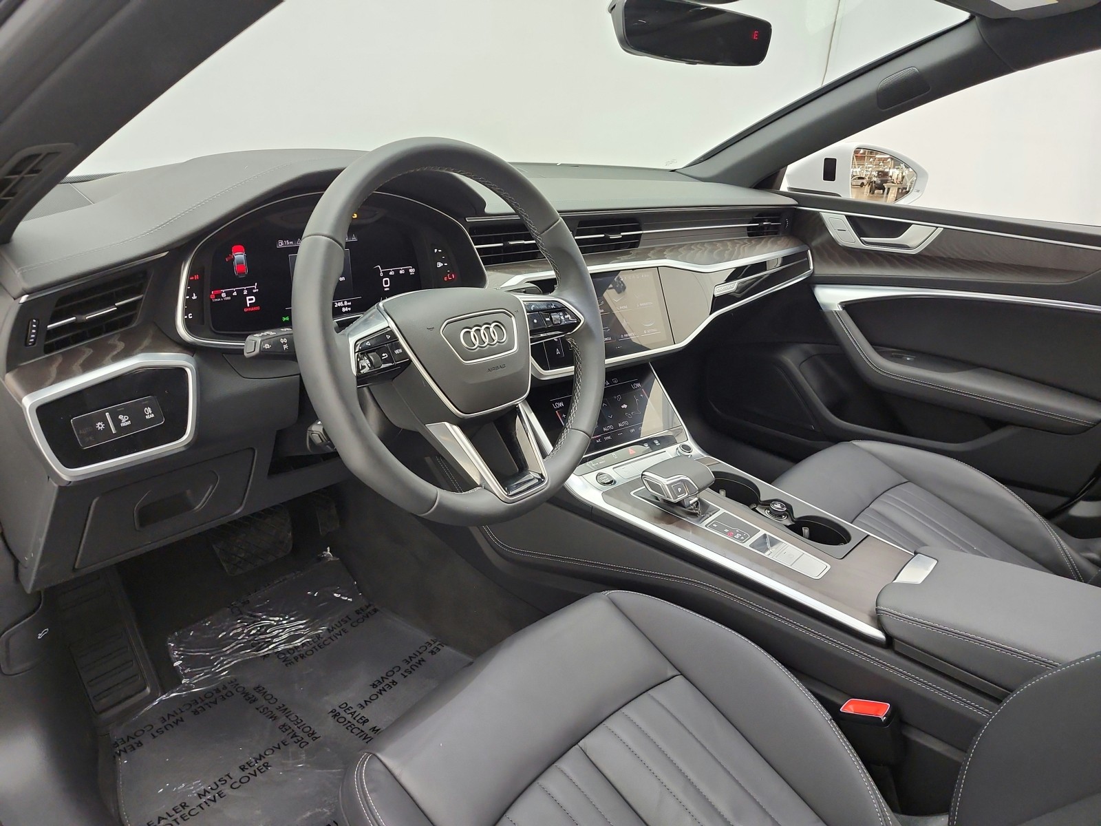 Used 2023 Glacier White Metallic Audi Premium Plus image 12