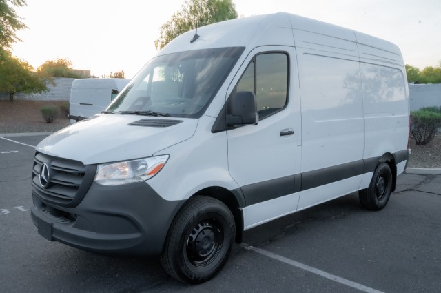 Arctic White 2025 Mercedes-Benz Sprinter Cargo 2500 144 RWD Van Rear-Wheel Drive Automatic