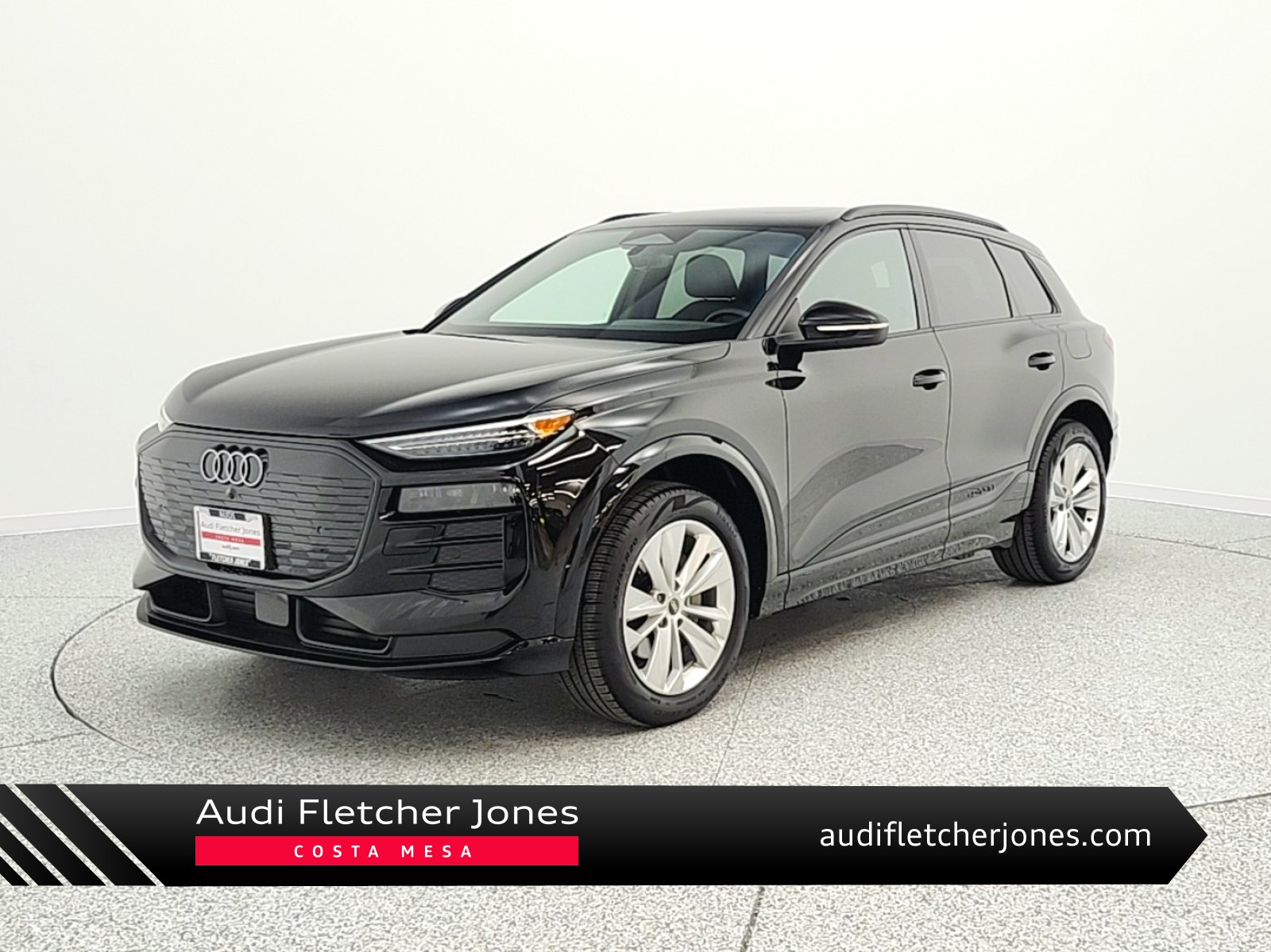 Mythos Black Metallic 2025 Audi Q6 e-tron SUV / Crossover Rear-Wheel Drive Automatic