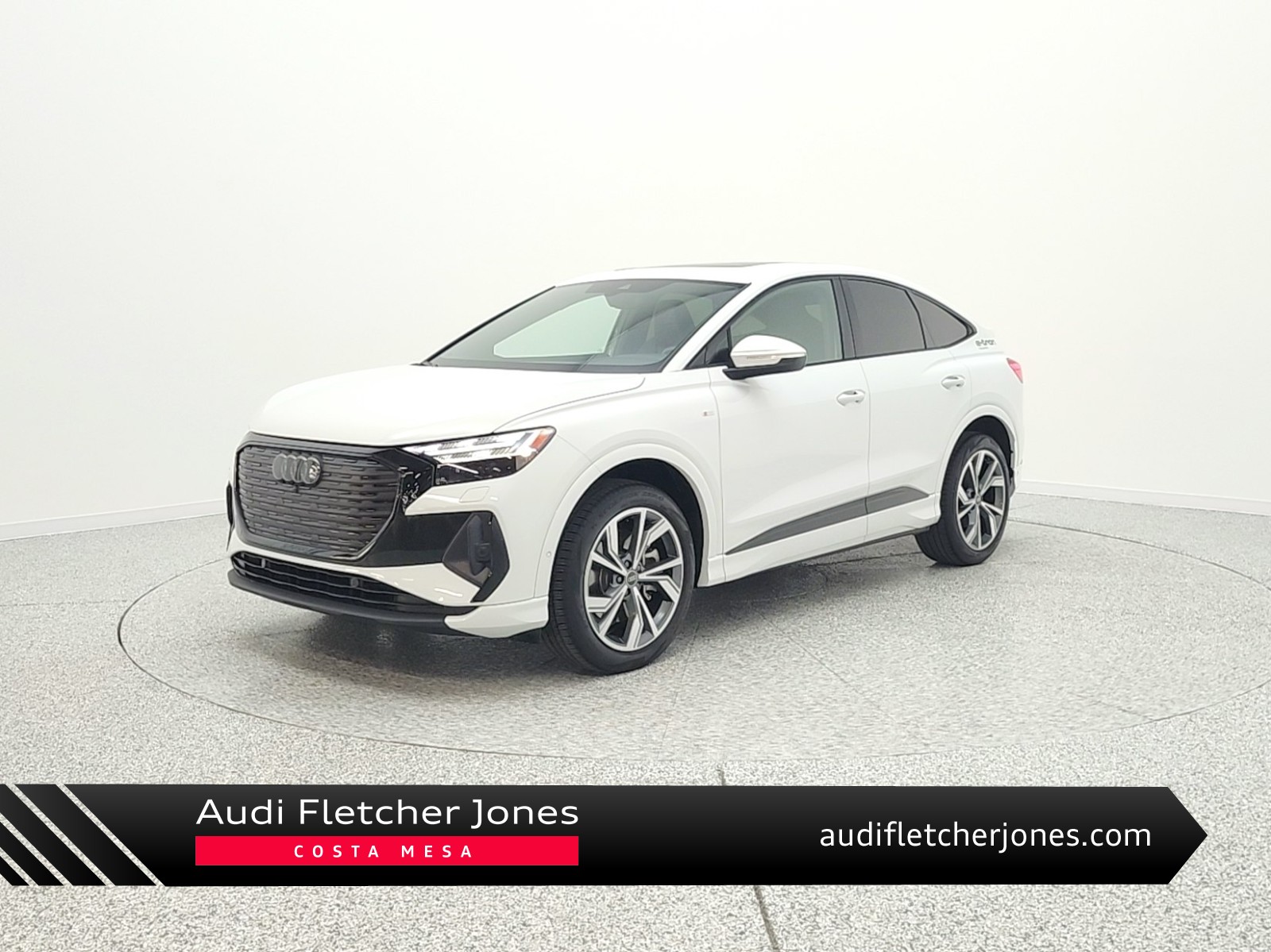 Glacier White Metallic 2023 Audi Q4 e-tron Sportback quattro Prestige 50 Sedan All-Wheel Drive Automatic